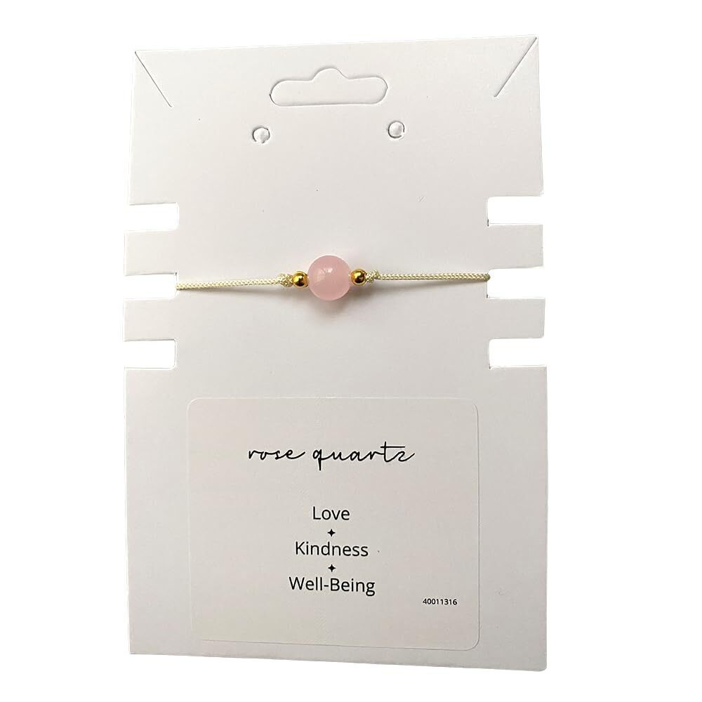 7787 Single Bead Wristlet Rose Quartz